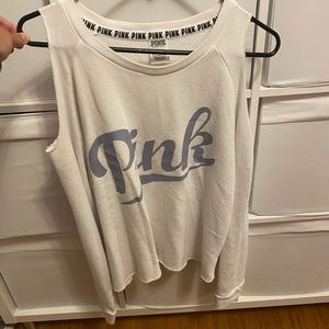 Pink off the shoulder top